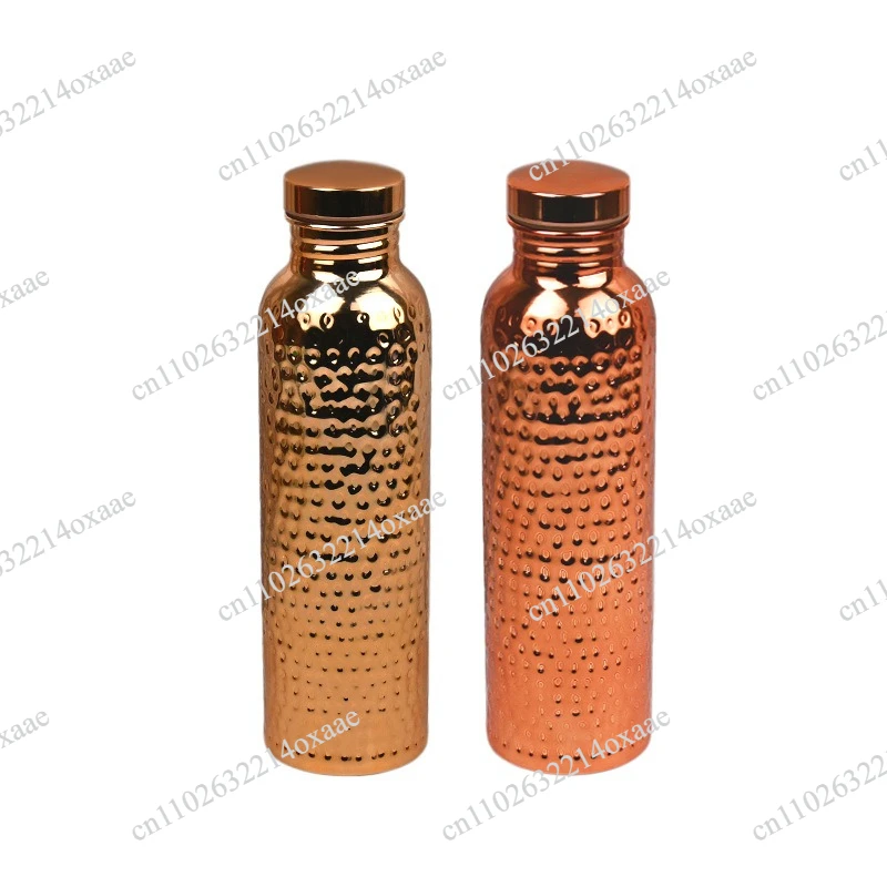 Handmade Pure Copper Water Bottle, Vessel for Yoga Outdoor Sports, Traditional Metal Canteen
Handmade Pure Copper Water Bottle, Vessel for Yoga Outdoor Sports, Traditional Metal Canteen