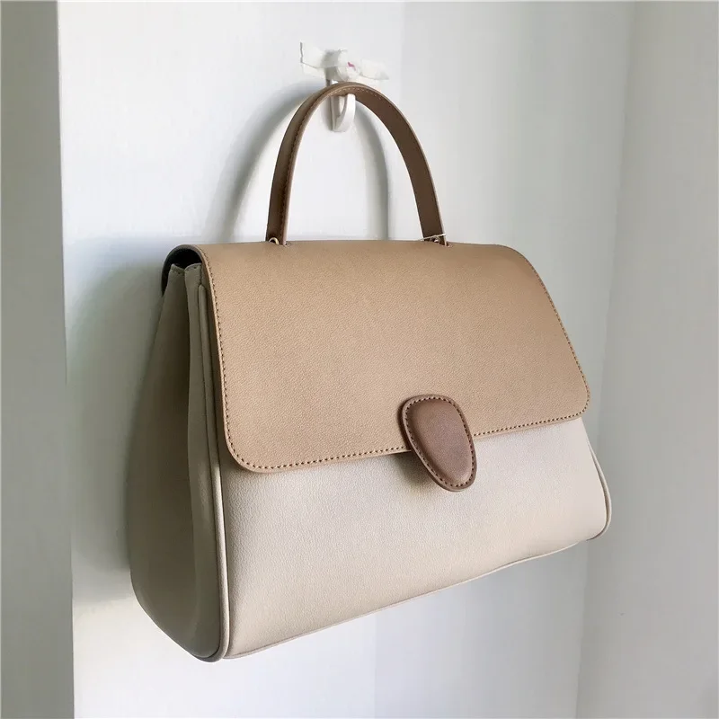 Office Ladies Elegant Tote Handbag Mixed Colors Fashion Cow Split Leather Big Capacity Shoulder Bag Women SIngle Messenger Bags
Office Ladies Elegant Tote Handbag Mixed Colors Fashion Cow Split Leather Big Capacity Shoulder Bag Women SIngle Messenger Bags