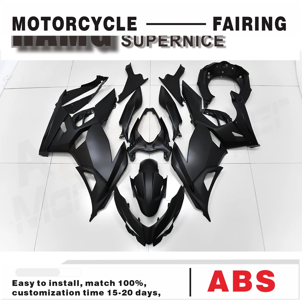 For ABS Injection Plastics Fairings Kit For Ninja400 Ninja 400 2018-2020 18 19 20 Bodywork Matte black
For ABS Injection Plastics Fairings Kit For Ninja400 Ninja 400 2018-2020 18 19 20 Bodywork Matte black