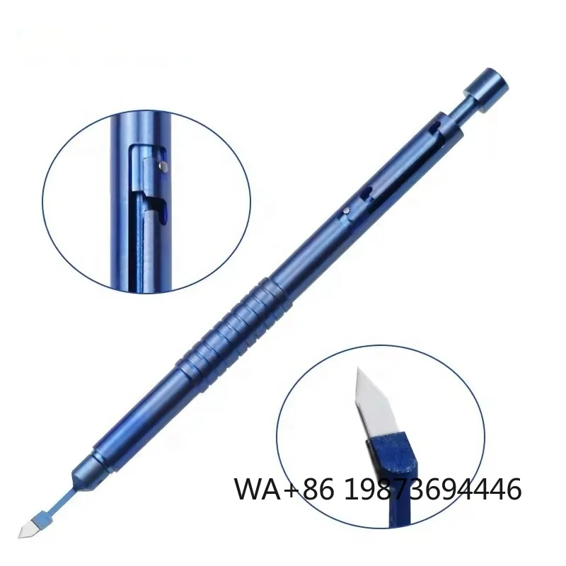 Sapphire Phaco Scalpel, Special Incision Knife for Cataract Ophthalmic Surgery
Sapphire Phaco Scalpel, Special Incision Knife for Cataract Ophthalmic Surgery