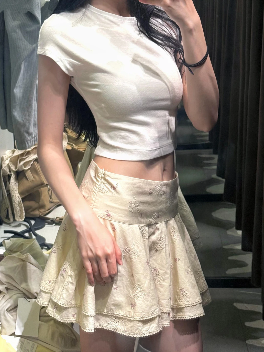 Yellow High Waist A-Line Embroidered Floral ort Skirt Cake Skirt f-length Women's Summer Faion Sweet Countryside Sle
Yellow High Waist A-Line Embroidered Floral ort Skirt Cake Skirt f-length Women's Summer Faion Sweet Countryside Sle