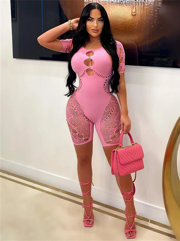 Weird Puss Rhinestone Hollow Women Playsuits Off Shoulder See Through Elastic One Pieces Sexy Coquette Club Midnight Bodycon
Weird Puss Rhinestone Hollow Women Playsuits Off Shoulder See Through Elastic One Pieces Sexy Coquette Club Midnight Bodycon