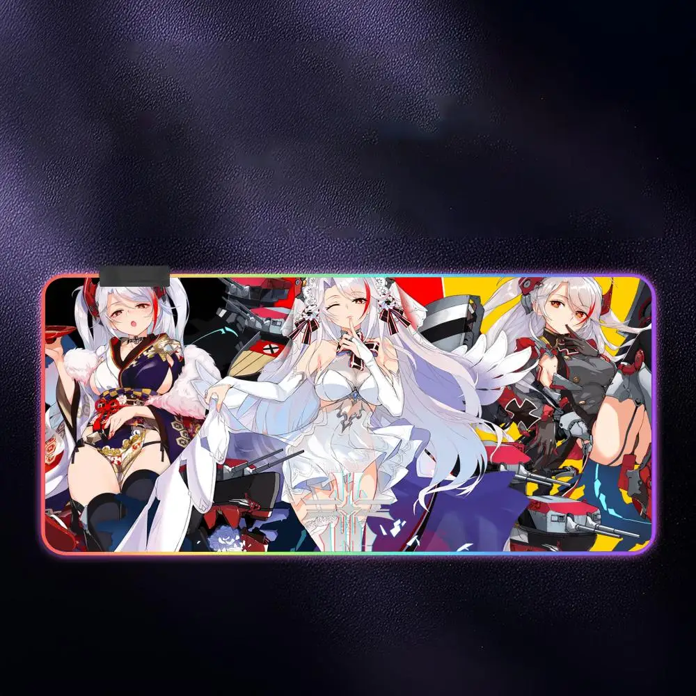 P-Prinz E-Eugen A-Azur Lane Mouse Pad RGB Gaming Mousepad LED Large Games Mouse pads XXL Keyboard Pad Luminous Desk Mat Backlit
P-Prinz E-Eugen A-Azur Lane Mouse Pad RGB Gaming Mousepad LED Large Games Mouse pads XXL Keyboard Pad Luminous Desk Mat Backlit