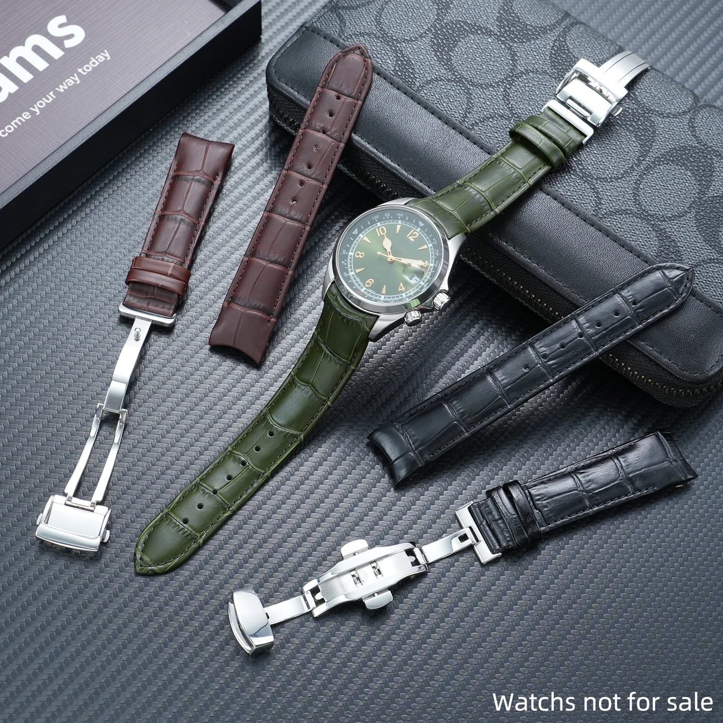 For SEIKO SPB053 SPB051 SBDC051/053/055 leather strap Curve End watch band 20mm black brown green butterfly buckle watch accesso
For SEIKO SPB053 SPB051 SBDC051/053/055 leather strap Curve End watch band 20mm black brown green butterfly buckle watch accesso