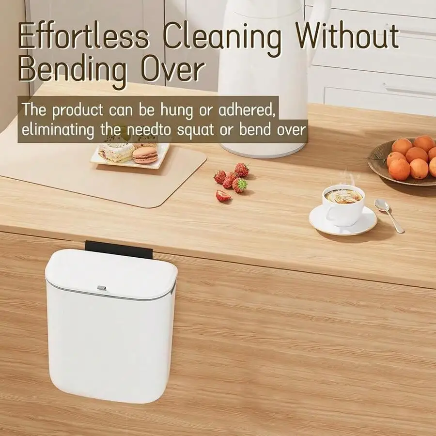 2.4 Gallon Hanging Kitchen Compost Bin With Lid Under Sink Dual Installation Odorless Trash Can
2.4 Gallon Hanging Kitchen Compost Bin With Lid Under Sink Dual Installation Odorless Trash Can