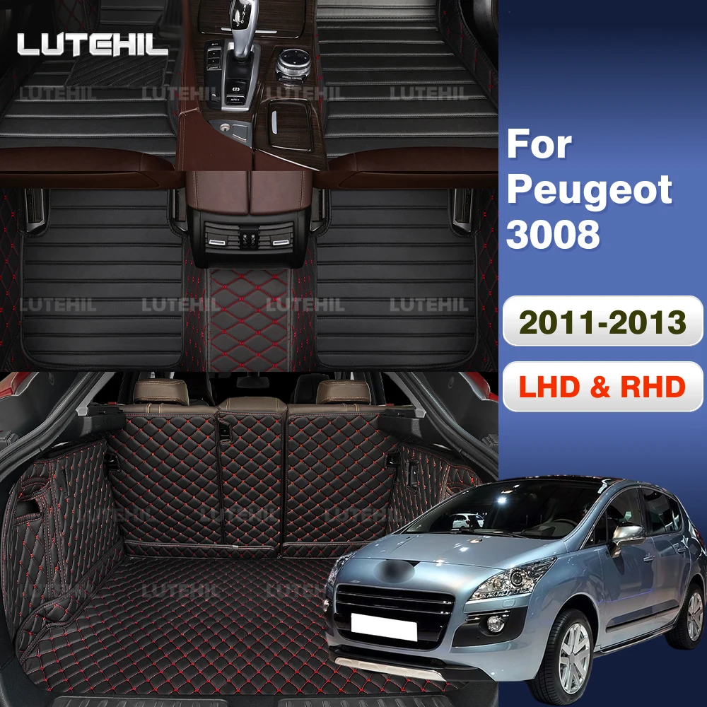 Car Floor Mats For Peugeot 3008 2011 2012 2013 Trunk mat Cargo Liner Protection Carpet Custom Floor Liners Accessories
Car Floor Mats For Peugeot 3008 2011 2012 2013 Trunk mat Cargo Liner Protection Carpet Custom Floor Liners Accessories
