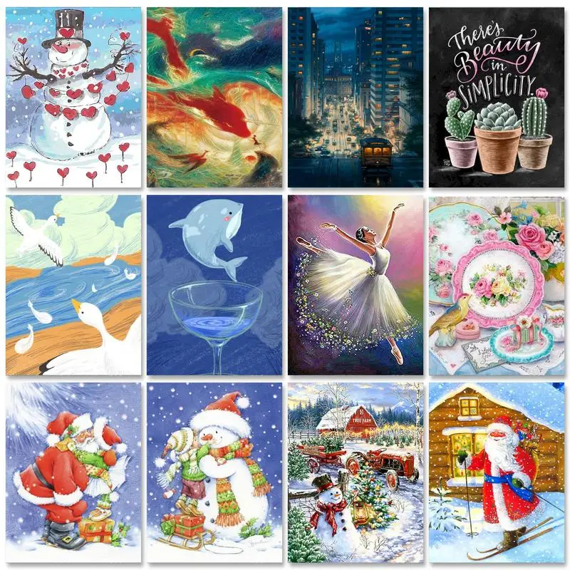 RUOPOTY Diy Oil Painting By Numbers For Adults Kits Landscape Set Modern Wall Art Picture Drawing Coloring By Numbers For Home
RUOPOTY Diy Oil Painting By Numbers For Adults Kits Landscape Set Modern Wall Art Picture Drawing Coloring By Numbers For Home