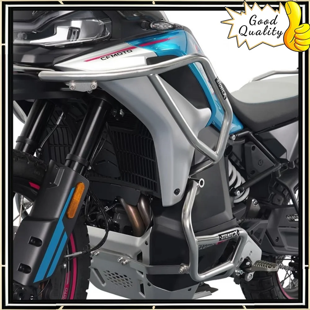 Good Quality For CFMOTO 800MTX upper and lower bumpers motorcycle anti-fall bumper modification accessories
Good Quality For CFMOTO 800MTX upper and lower bumpers motorcycle anti-fall bumper modification accessories