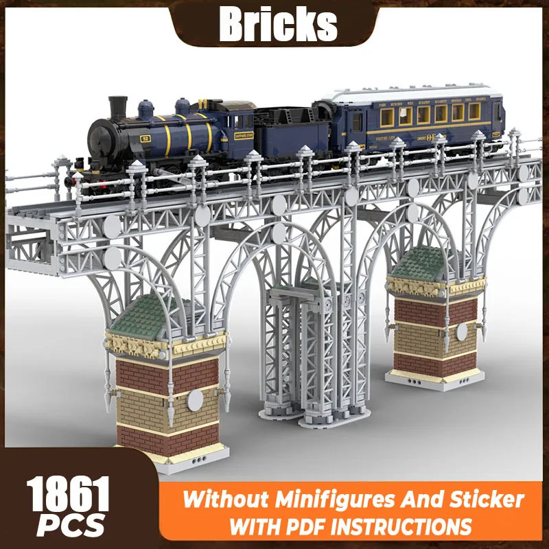 Moc Building Bricks Train Series CoasterTrack Railroad BridgeTechnology Modular Blocks Gifts Toys For Children DIY Sets Assembly
Moc Building Bricks Train Series CoasterTrack Railroad BridgeTechnology Modular Blocks Gifts Toys For Children DIY Sets Assembly