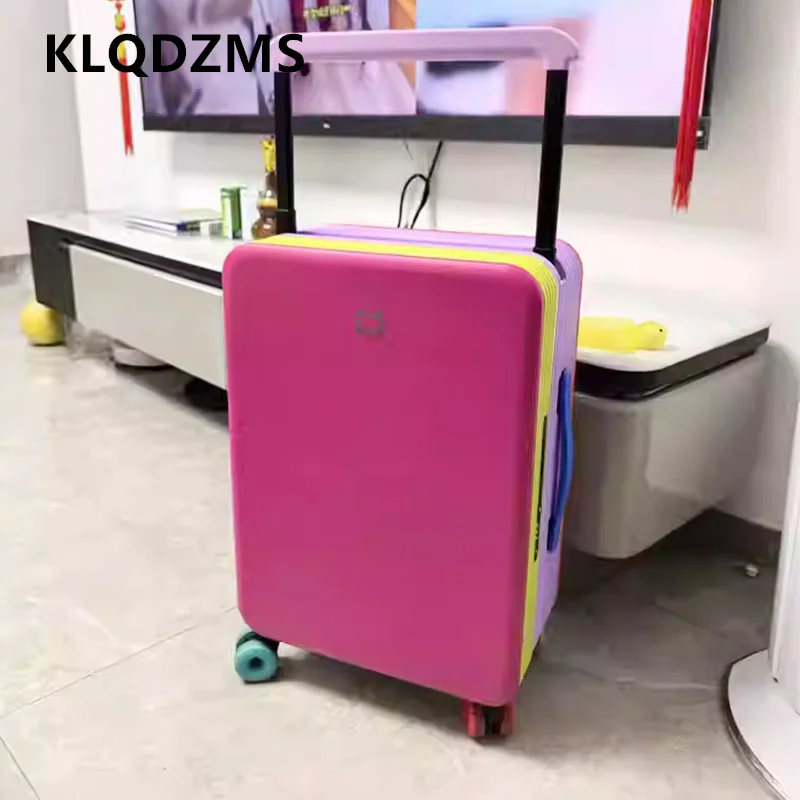 Чемодан KLQDZMS для путешествий, 20/24 дюйма, из ABS+PC, большой вместимости, на колесиках, женский, с универсальными колесами, для ручной клади
Чемодан KLQDZMS для путешествий, 20/24 дюйма, из ABS+PC, большой вместимости, на колесиках, женский, с универсальными колесами, для ручной клади