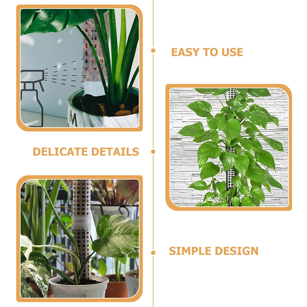 Moss Pole Support System For Indoor Plants Climbing Frame Kit For Vines Garden Trellis Holder Support For Potted Plants
Moss Pole Support System For Indoor Plants Climbing Frame Kit For Vines Garden Trellis Holder Support For Potted Plants