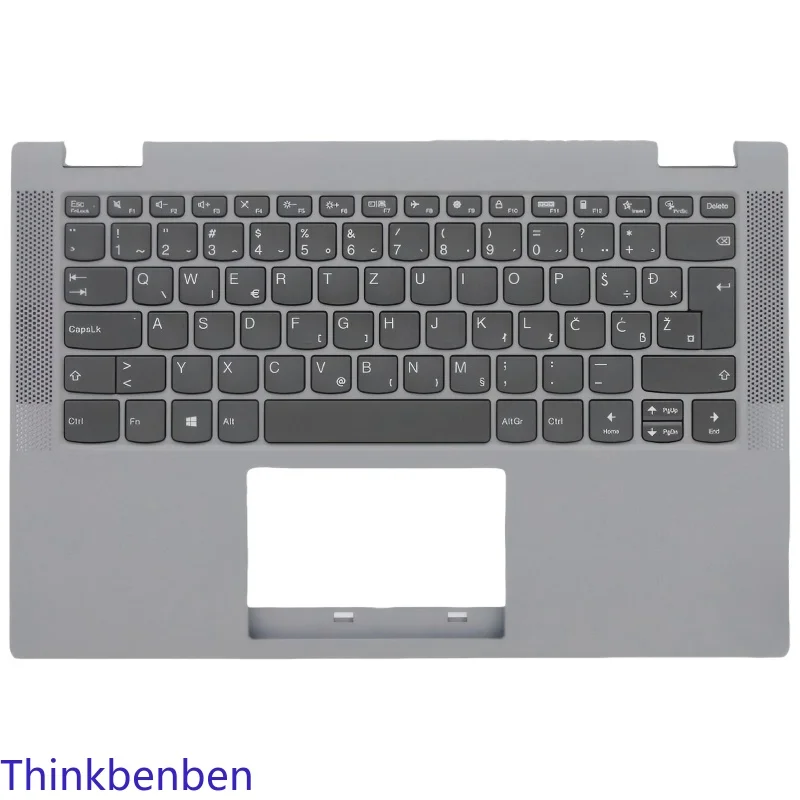 SI Slovenian Platinum Grey Keyboard Upper Case Palmrest Shell Cover For Lenovo Flex5 14 14ALC05 14ARE05 14IIL05 ITL05 5CB0Y85355
SI Slovenian Platinum Grey Keyboard Upper Case Palmrest Shell Cover For Lenovo Flex5 14 14ALC05 14ARE05 14IIL05 ITL05 5CB0Y85355