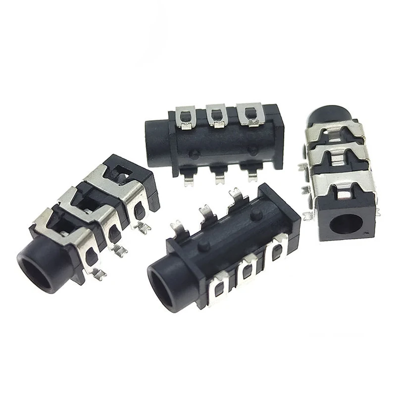 10pcs PJ-313 3Pin DIP Plug-in 3.5mm Headphone Jack Right Angle PCB Soldering Stereo Audio Socket
10pcs PJ-313 3Pin DIP Plug-in 3.5mm Headphone Jack Right Angle PCB Soldering Stereo Audio Socket