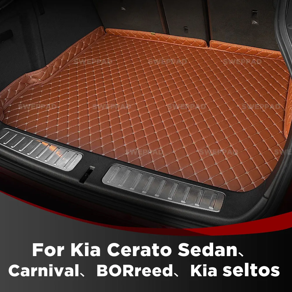 For Kia Cerato Sedan、Carnival、BORreed、Kia seltos Custom Car Trunk Mat Protective Pad Cargo Liner Auto Interior Accessories
For Kia Cerato Sedan、Carnival、BORreed、Kia seltos Custom Car Trunk Mat Protective Pad Cargo Liner Auto Interior Accessories