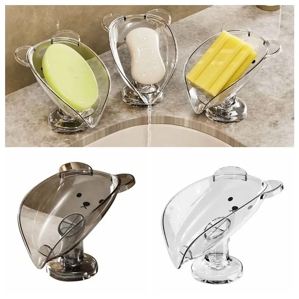 Fashion Suction Cup Soap Box Organizer Paste Design Soap Storage Rack Drainable Minimalist PET Soap Dish Bathroom Accessories
Fashion Suction Cup Soap Box Organizer Paste Design Soap Storage Rack Drainable Minimalist PET Soap Dish Bathroom Accessories