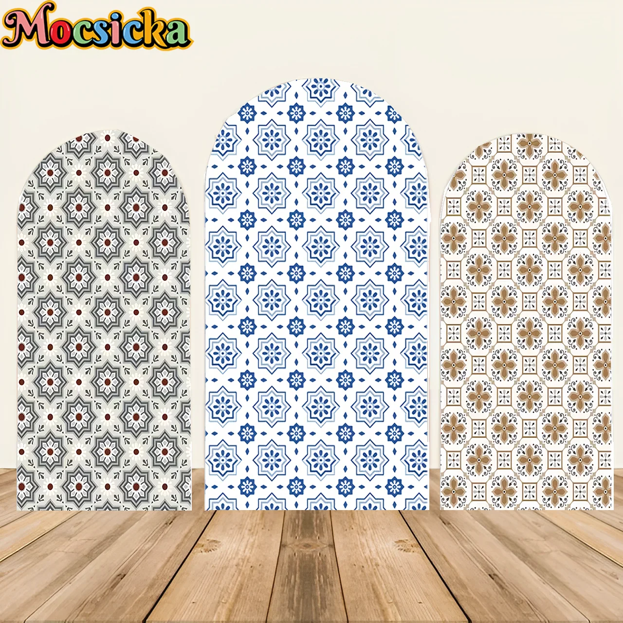Mocsicka Bridal Shower Arch Background Cover Blue Tiles Birthday Baby Shower Party Decoration Wedding Photography Background
Mocsicka Bridal Shower Arch Background Cover Blue Tiles Birthday Baby Shower Party Decoration Wedding Photography Background