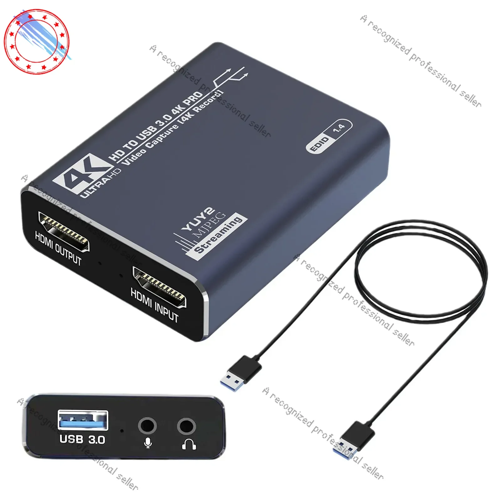 HDMI Capture Card 4K Video Live Usb3.0 Data Camera Ps4 Game Set-top Box Recording Audio Capture
HDMI Capture Card 4K Video Live Usb3.0 Data Camera Ps4 Game Set-top Box Recording Audio Capture
