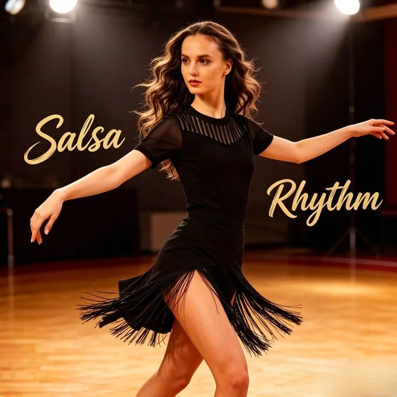 Women Floral Ruffle Mesh Short Sleeve Latin Dance Top M-3XL Black Ballroom Social Dance Summer Professional Practice Costume
Women Floral Ruffle Mesh Short Sleeve Latin Dance Top M-3XL Black Ballroom Social Dance Summer Professional Practice Costume