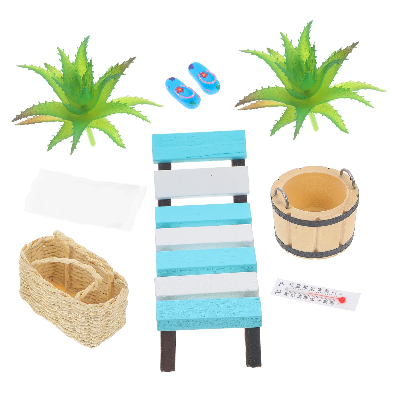1Set Premium Wooden Lounge Chair for Miniature House Decor Micro Summer Beach Scene Prop Fine Workmanship Lifelike Detail Micro
1Set Premium Wooden Lounge Chair for Miniature House Decor Micro Summer Beach Scene Prop Fine Workmanship Lifelike Detail Micro