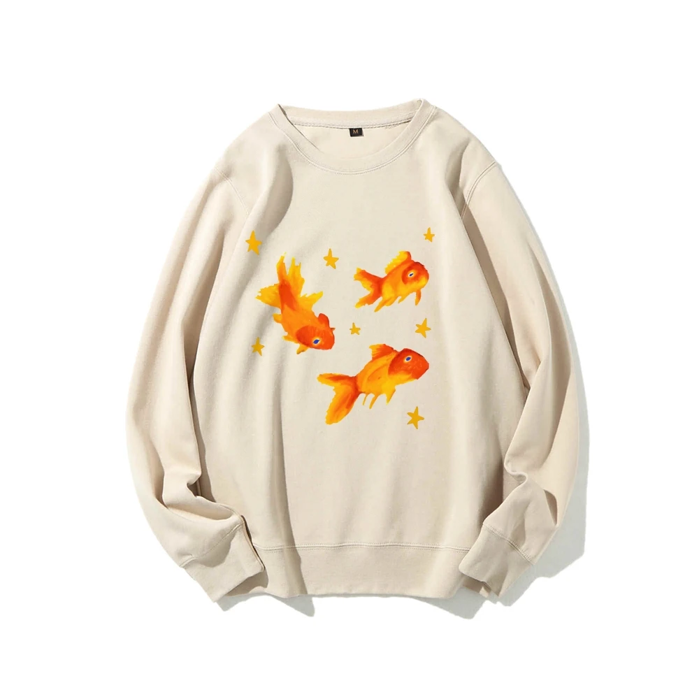 Couple y2k Style Punk Aesthetic Summer Goldfish Graphic T-shirt Women's Hip Hop Retro Fashion T-shirt Unisex Large Sweatshirt
Couple y2k Style Punk Aesthetic Summer Goldfish Graphic T-shirt Women's Hip Hop Retro Fashion T-shirt Unisex Large Sweatshirt
