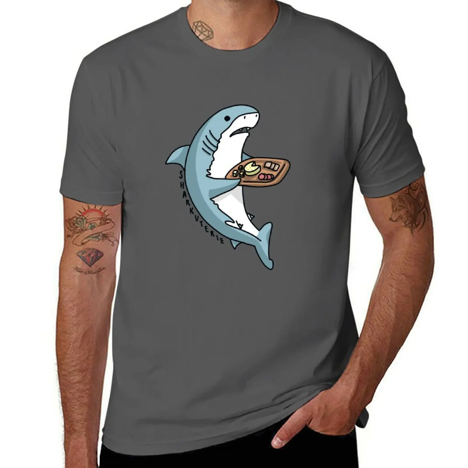 Sharkuterie T-Shirt man tshirt essential t shirt T-Shirt
Sharkuterie T-Shirt man tshirt essential t shirt T-Shirt