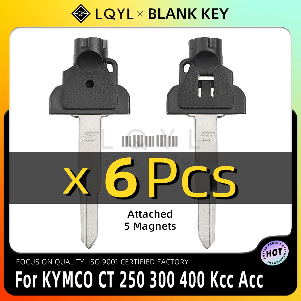 LQYL 6 шт. пустой ключ для мотоцикла, замена необрезанных ключей для скутера KYMCO, магнитный противоугонный замок CT250 300 400 Racing Kcc Acc LIKE150
LQYL 6 шт. пустой ключ для мотоцикла, замена необрезанных ключей для скутера KYMCO, магнитный противоугонный замок CT250 300 400 Racing Kcc Acc LIKE150