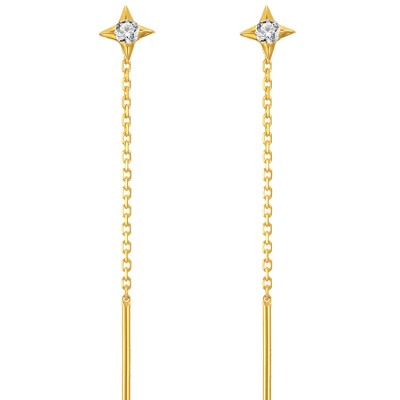*Wins jewelry earring 18K gold inlaid diamond four-star mans new tide inlaid diamond tassel earrings advanced earrings.
*Wins jewelry earring 18K gold inlaid diamond four-star mans new tide inlaid diamond tassel earrings advanced earrings.