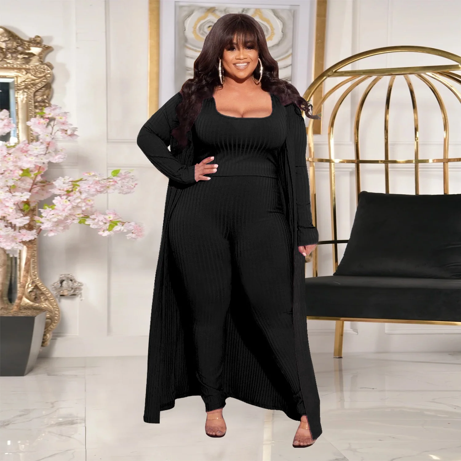 3 Piece Set Women Sets Long Sleeve Cardigans Coat+Crop Top+ Long Pants Sets Fall Clothes 2022 Outfits Tracksuits
3 Piece Set Women Sets Long Sleeve Cardigans Coat+Crop Top+ Long Pants Sets Fall Clothes 2022 Outfits Tracksuits