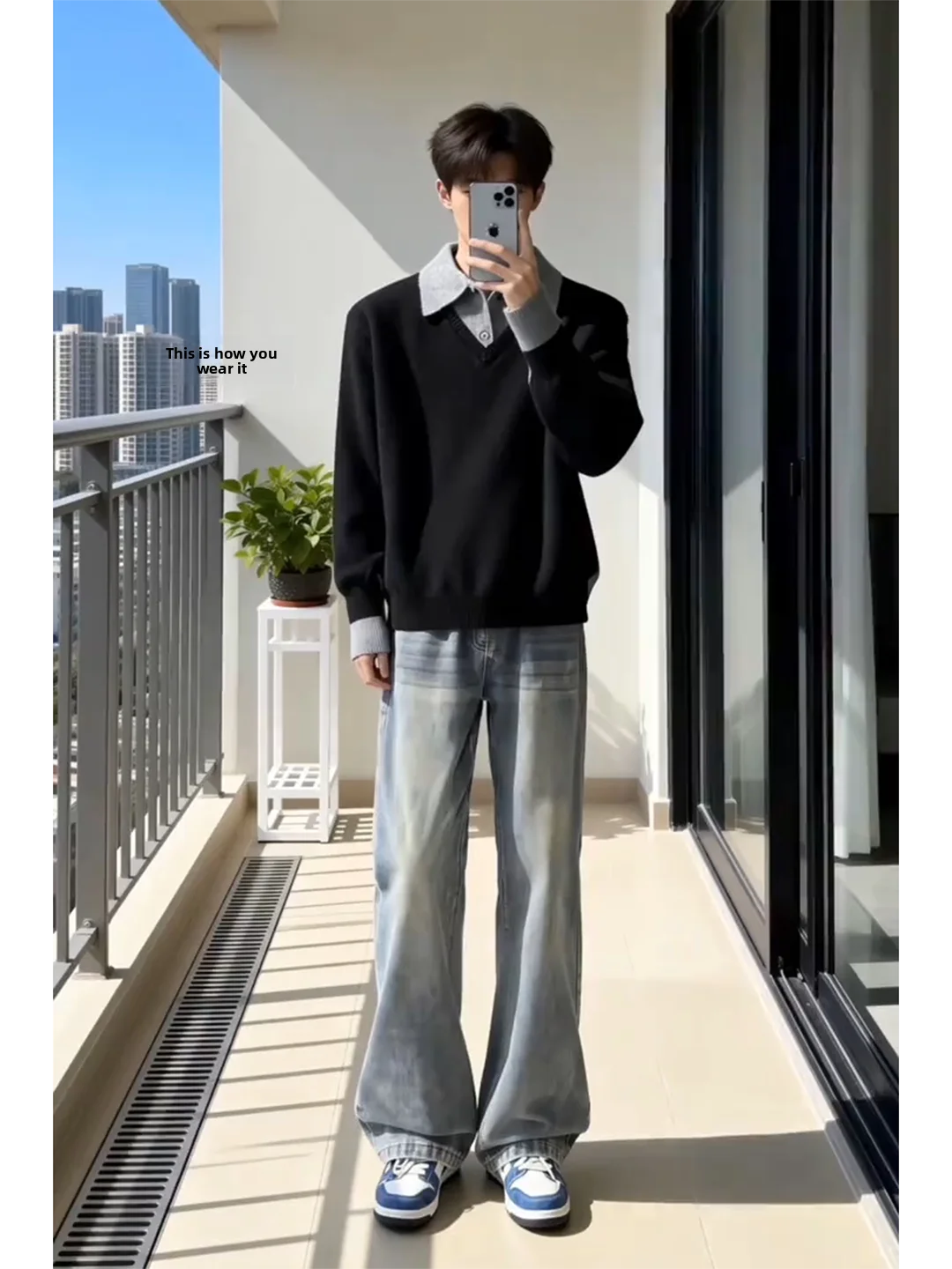 Retro American Blue Flared Jeans Men's Spring Trendy Cleanfit Pants Rise Knife Straight Long Trousers Casual Wear for Teens A...
Retro American Blue Flared Jeans Men's Spring Trendy Cleanfit Pants Rise Knife Straight Long Trousers Casual Wear for Teens A...