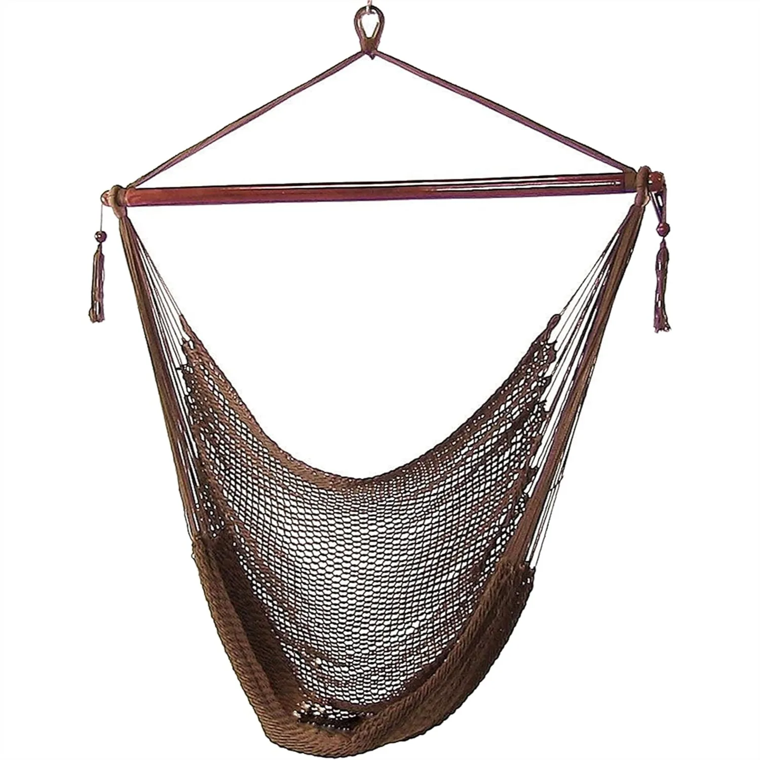 Hanging Hammock Chair Swing for Indoor or Patio, 300lb Capacity, Caribbean XL Mocha
Hanging Hammock Chair Swing for Indoor or Patio, 300lb Capacity, Caribbean XL Mocha