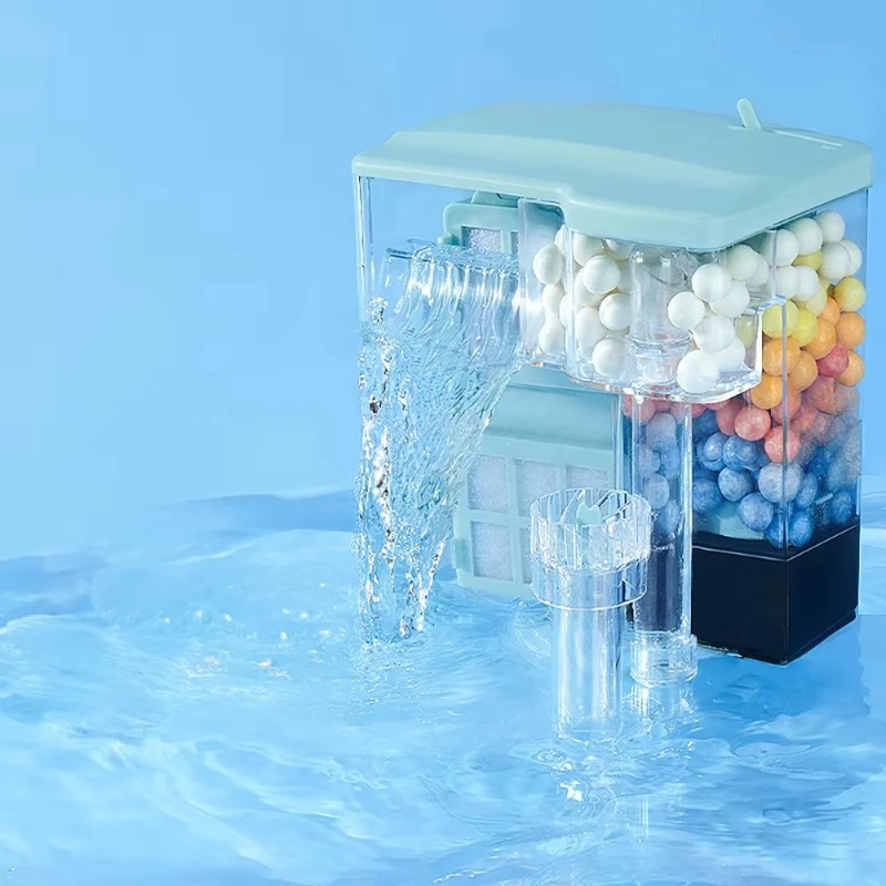 Circulating water purification fish tank filter, external waterfall aquarium filter, large-capacity filter box
Circulating water purification fish tank filter, external waterfall aquarium filter, large-capacity filter box