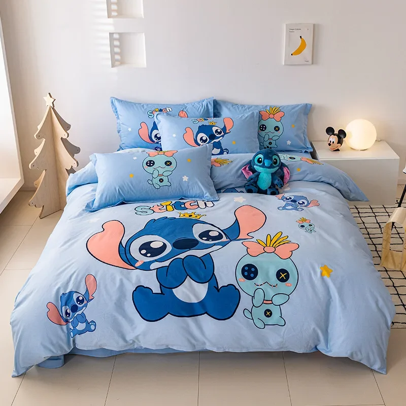 Stitch 3pcs Duvet Cover Set Cartoon Bedding Set Boy Girl Bedroom Anime Bedroom Decoration Children Birthday Gift
Stitch 3pcs Duvet Cover Set Cartoon Bedding Set Boy Girl Bedroom Anime Bedroom Decoration Children Birthday Gift