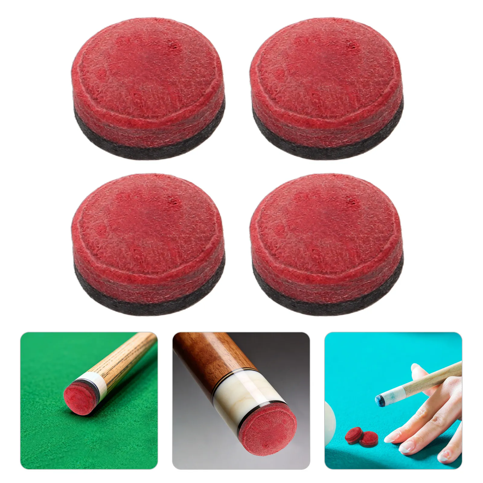 5Pcs Pool Cue Tips Multi-Layered Replacement Round Heads 14Mm for Billiard Snooker Stick Stability Control Repair
5Pcs Pool Cue Tips Multi-Layered Replacement Round Heads 14Mm for Billiard Snooker Stick Stability Control Repair