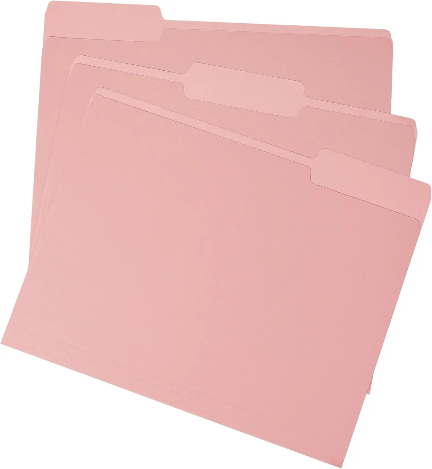 Colored File Folders with Tabs, 1/3 Cut Top Tabs, Letter Size, Durable 11pt Paper, Two Tone, Assorted Colors, 18 Pack
Colored File Folders with Tabs, 1/3 Cut Top Tabs, Letter Size, Durable 11pt Paper, Two Tone, Assorted Colors, 18 Pack
