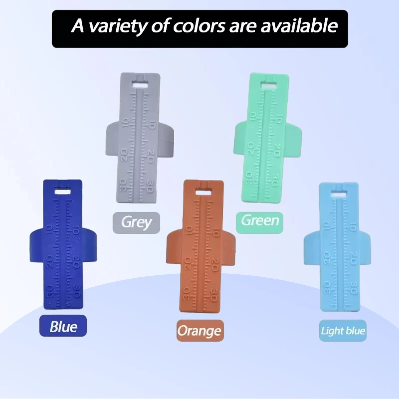Endodontic Dental Ring Ruler Aluminium Instrument Colorful Dentistry Ring Ruler Root Canal Measuring Tool for Endodontic Tools
Endodontic Dental Ring Ruler Aluminium Instrument Colorful Dentistry Ring Ruler Root Canal Measuring Tool for Endodontic Tools