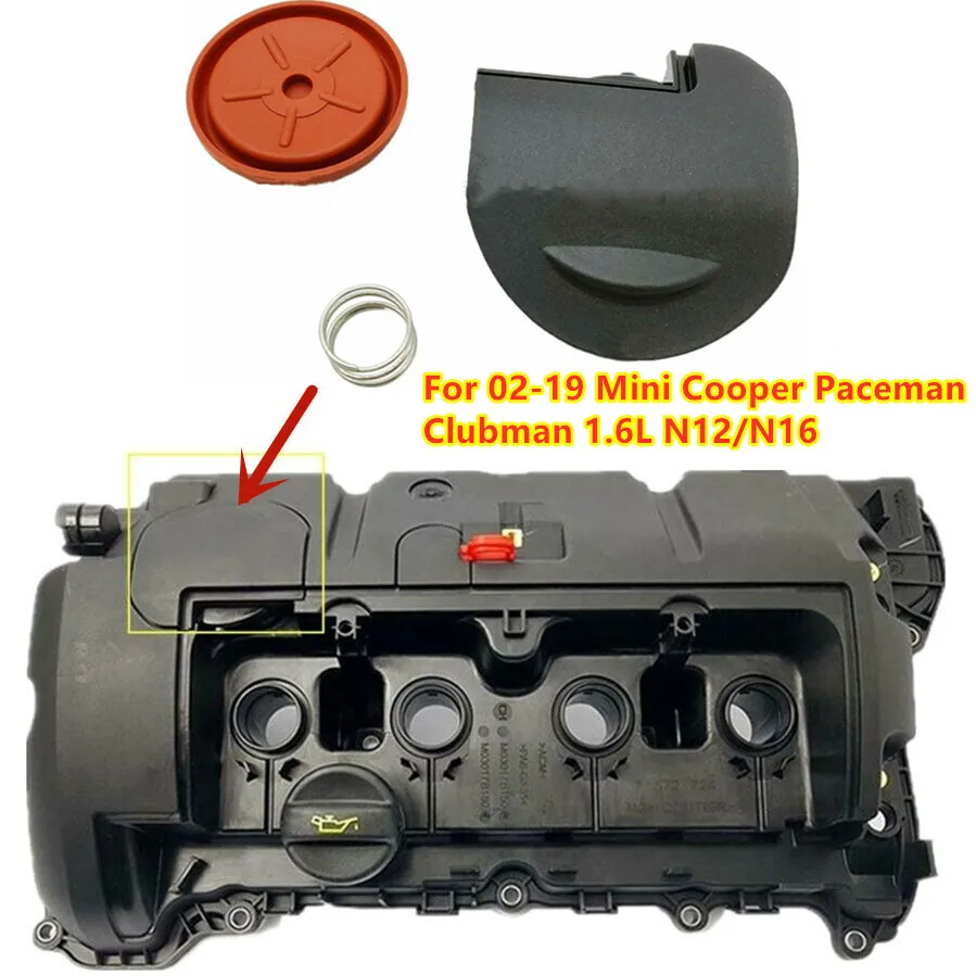 PCV Valve Cover Repair Kit For 02-19 Mini Cooper Paceman Clubman 1.6L N12/N16
PCV Valve Cover Repair Kit For 02-19 Mini Cooper Paceman Clubman 1.6L N12/N16