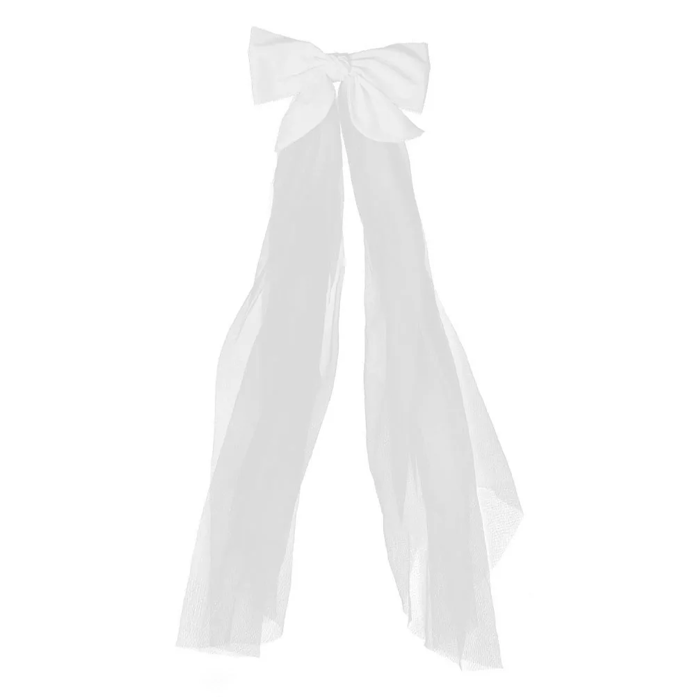 Bridal Veil Wedding Headdress Accessory Elegant Bowknot Premium Material Hair Clip Suitable Weddings Costume Party Banquet Photo
Bridal Veil Wedding Headdress Accessory Elegant Bowknot Premium Material Hair Clip Suitable Weddings Costume Party Banquet Photo