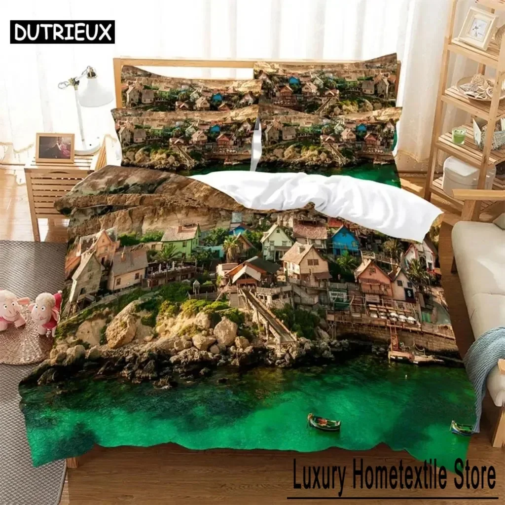 House Bedding 3-piece Digital Printing Cartoon Plain Weave Craft For North America And Europe Bedding Set Queen
House Bedding 3-piece Digital Printing Cartoon Plain Weave Craft For North America And Europe Bedding Set Queen