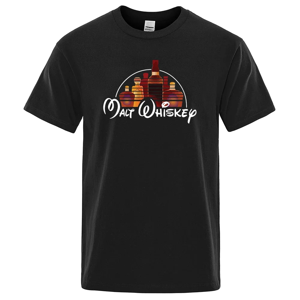 Malt Whiskey Printed T-Shirt Funny Alcohol Drunk Mens Short Sleeve Cotton Oversized Tees Fashion Street Clothing Summer Tops
Malt Whiskey Printed T-Shirt Funny Alcohol Drunk Mens Short Sleeve Cotton Oversized Tees Fashion Street Clothing Summer Tops