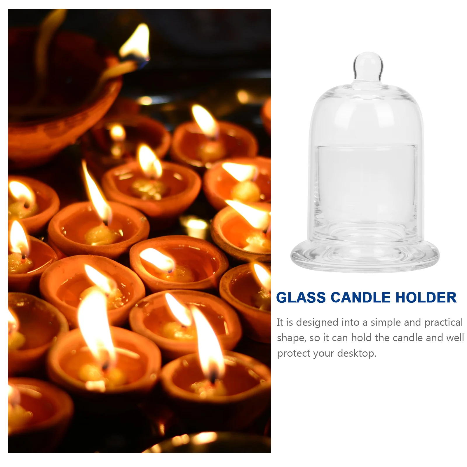 Glass Tea Light Holder Elegant Crystal Design Home Desktop Decoration Tabletop Stand for Parties Weddings
Glass Tea Light Holder Elegant Crystal Design Home Desktop Decoration Tabletop Stand for Parties Weddings