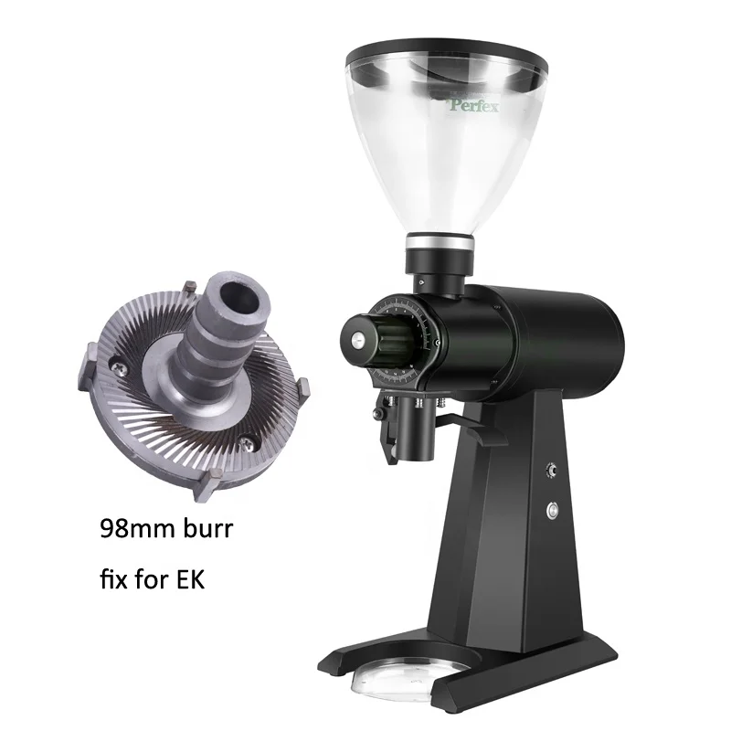 98mm Commercial Coffee Grinder Professional Electric Coffee Bean Grinding Machine Burr Coffee Tea Espresso Supplies Stainless
98mm Commercial Coffee Grinder Professional Electric Coffee Bean Grinding Machine Burr Coffee Tea Espresso Supplies Stainless