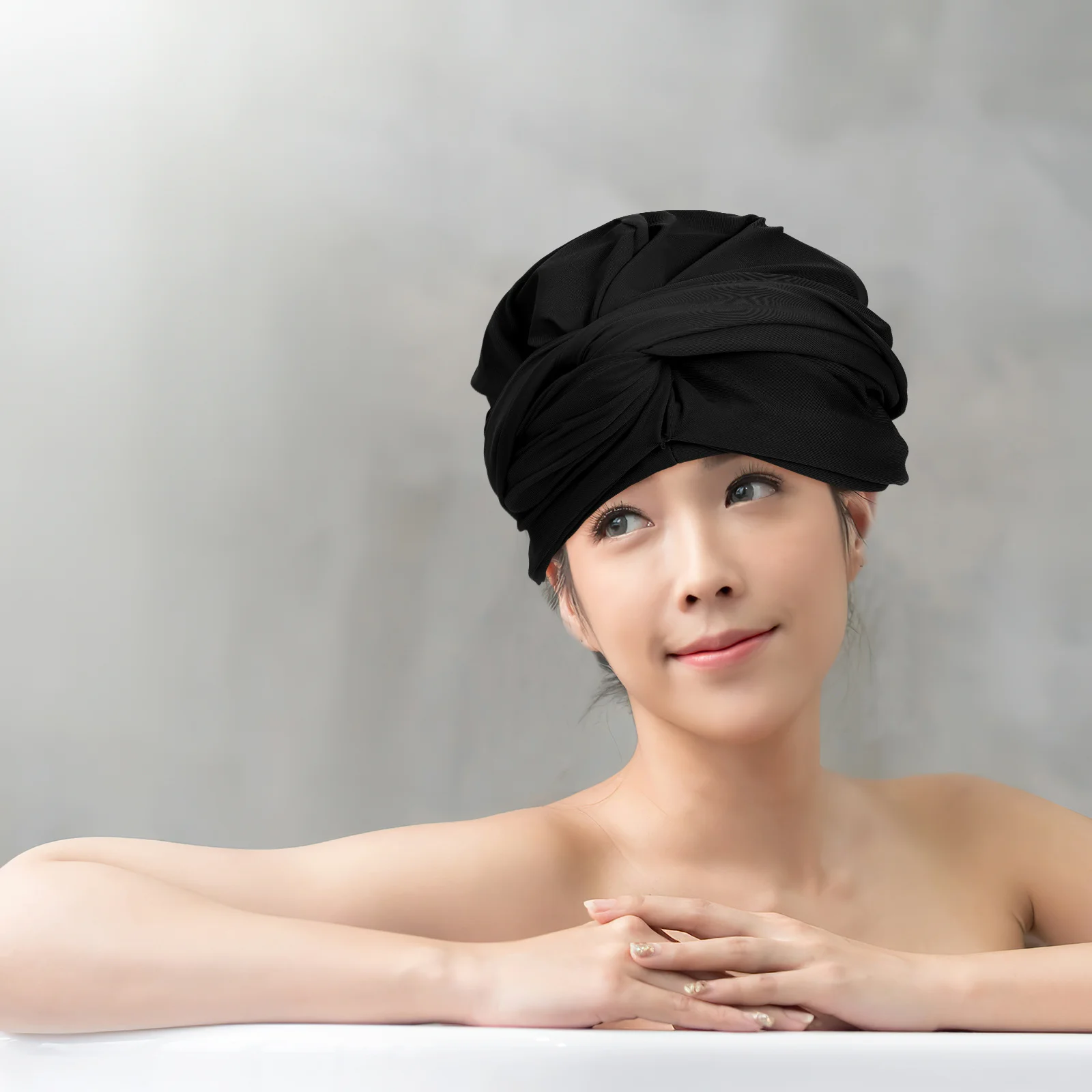 Swim Cap For Women Extra Large Silicone High Elasticity Ruffled Knot Bathing Cap Waterproof Swimming Caps Reusable For Long
Swim Cap For Women Extra Large Silicone High Elasticity Ruffled Knot Bathing Cap Waterproof Swimming Caps Reusable For Long