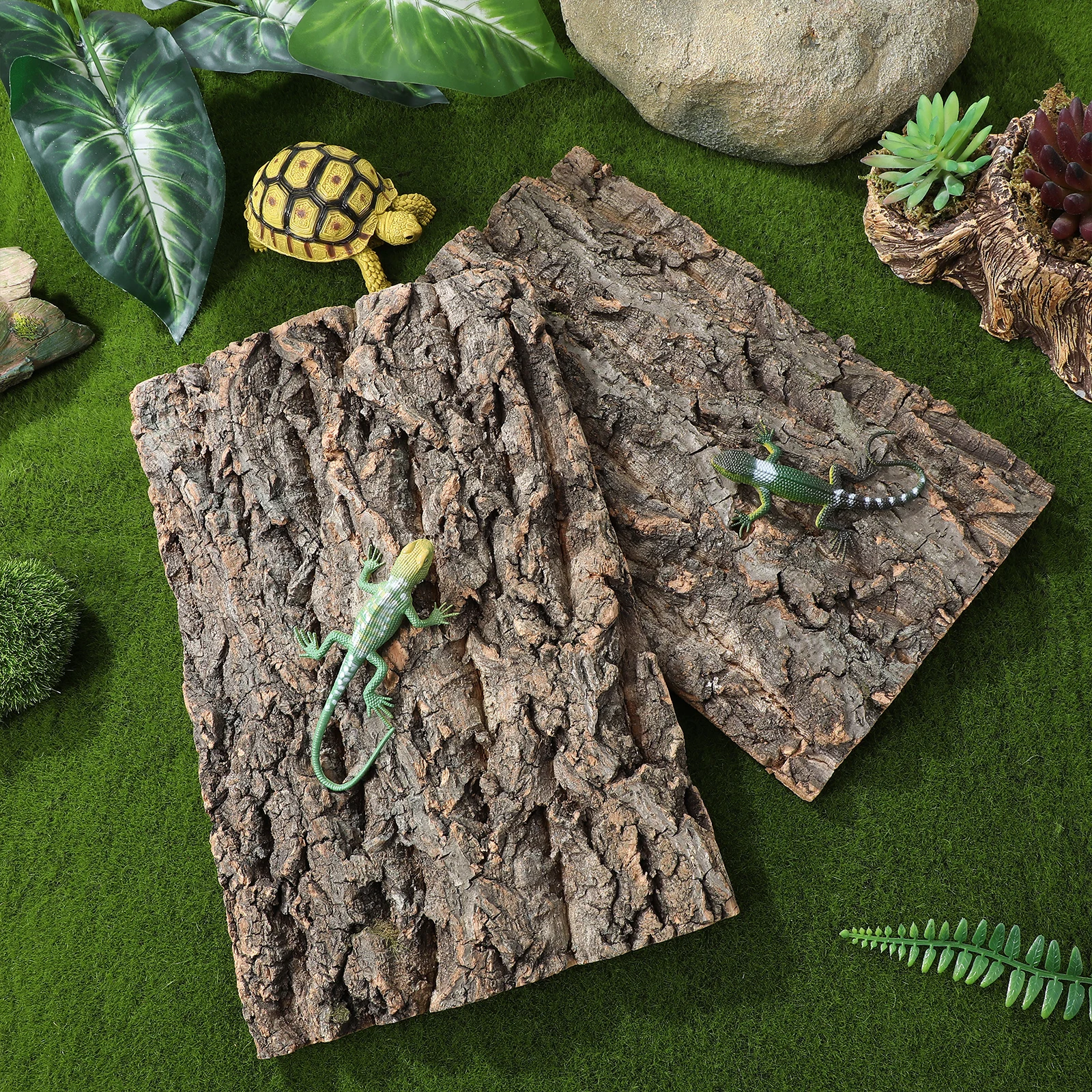 2 pcs Fish Tank Decoration Cork Bark Terrarium Accessories Betta Background Flats Centerpiece Reptile Lizard Climbing Wall Safe
2 pcs Fish Tank Decoration Cork Bark Terrarium Accessories Betta Background Flats Centerpiece Reptile Lizard Climbing Wall Safe