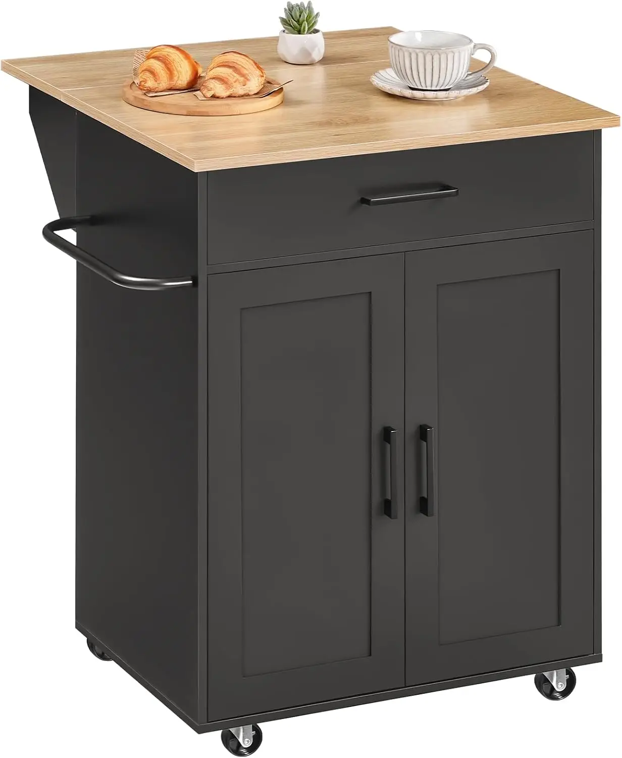 Kitchen Island on Wheels with Drop Leaf, Folding Countertop Kitchen Island Cart, Kitchen Islands Table with Towel Rack, Drawer,
Kitchen Island on Wheels with Drop Leaf, Folding Countertop Kitchen Island Cart, Kitchen Islands Table with Towel Rack, Drawer,