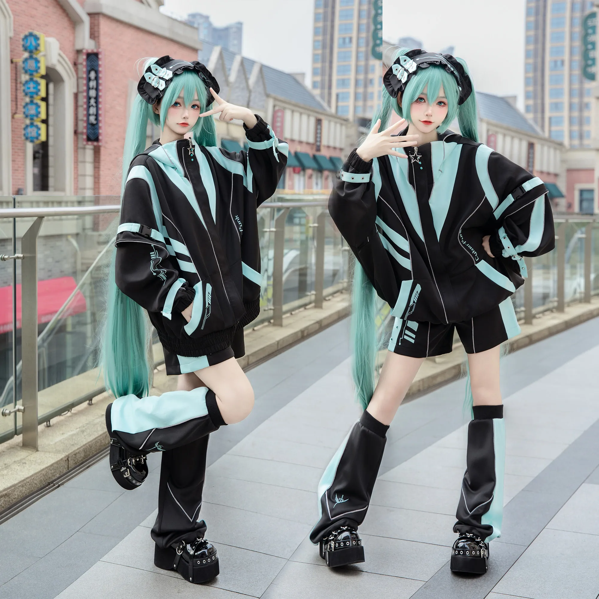 Original E-sports Girl Cyber Phantom Song Suit Girl Group Japanese Zhai Two-dimensional Cute Wear Green Shirt Suit Female Autumn
Original E-sports Girl Cyber Phantom Song Suit Girl Group Japanese Zhai Two-dimensional Cute Wear Green Shirt Suit Female Autumn