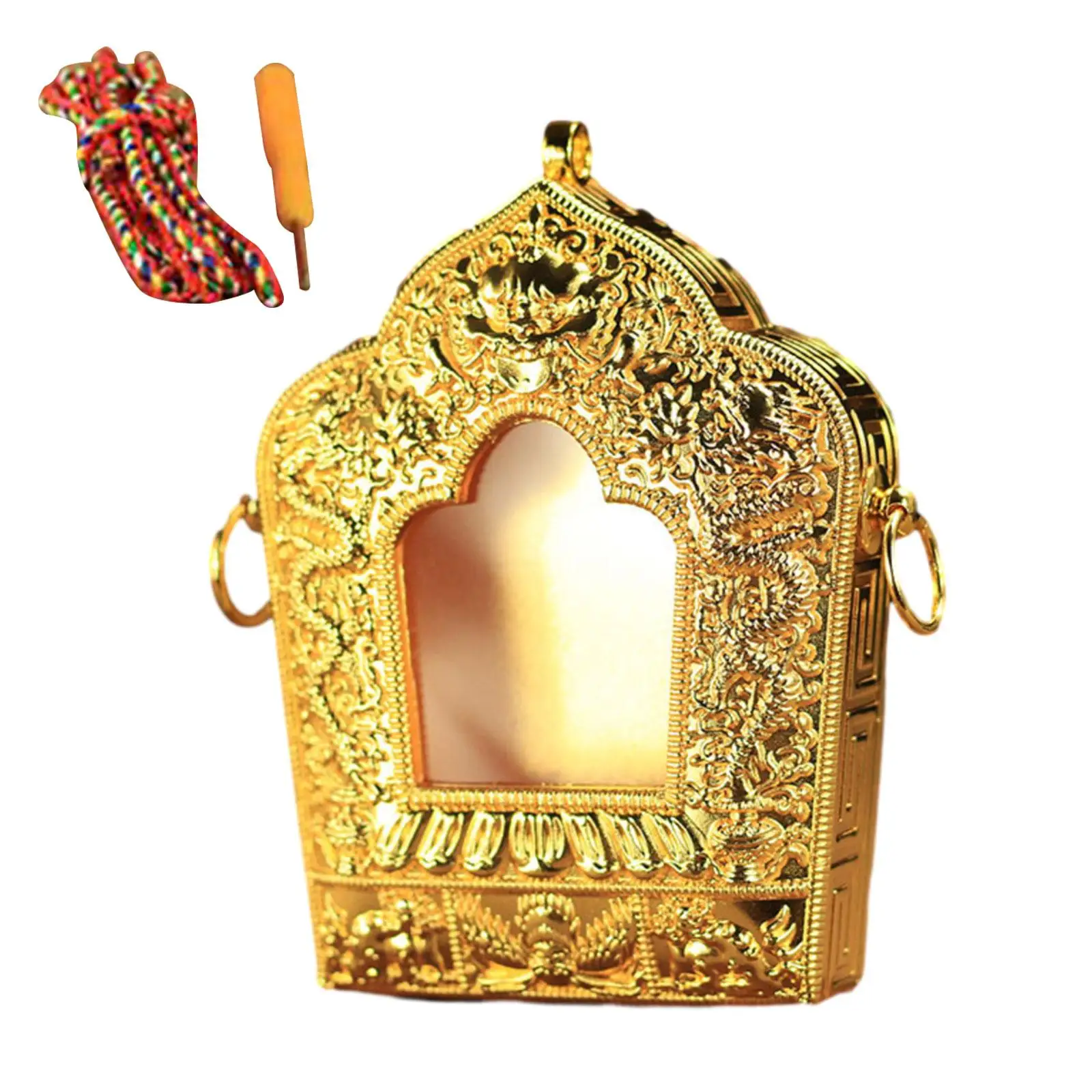 Craft Buddhist Gau Buddhist Amulet Memorial Keepsake Antique Hanging Box Decor Ethnic Collection Buddhist Mantra Charms
Craft Buddhist Gau Buddhist Amulet Memorial Keepsake Antique Hanging Box Decor Ethnic Collection Buddhist Mantra Charms