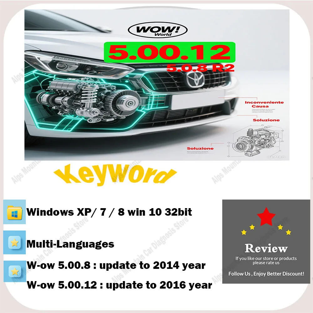Latest Version W-ur-th WOW V5.00.12 - wow v5.00.8 R2 Car Software Multi-languages Keygen for Tcs Multi-diag Cars Diagnostic Tool
Latest Version W-ur-th WOW V5.00.12 - wow v5.00.8 R2 Car Software Multi-languages Keygen for Tcs Multi-diag Cars Diagnostic Tool
