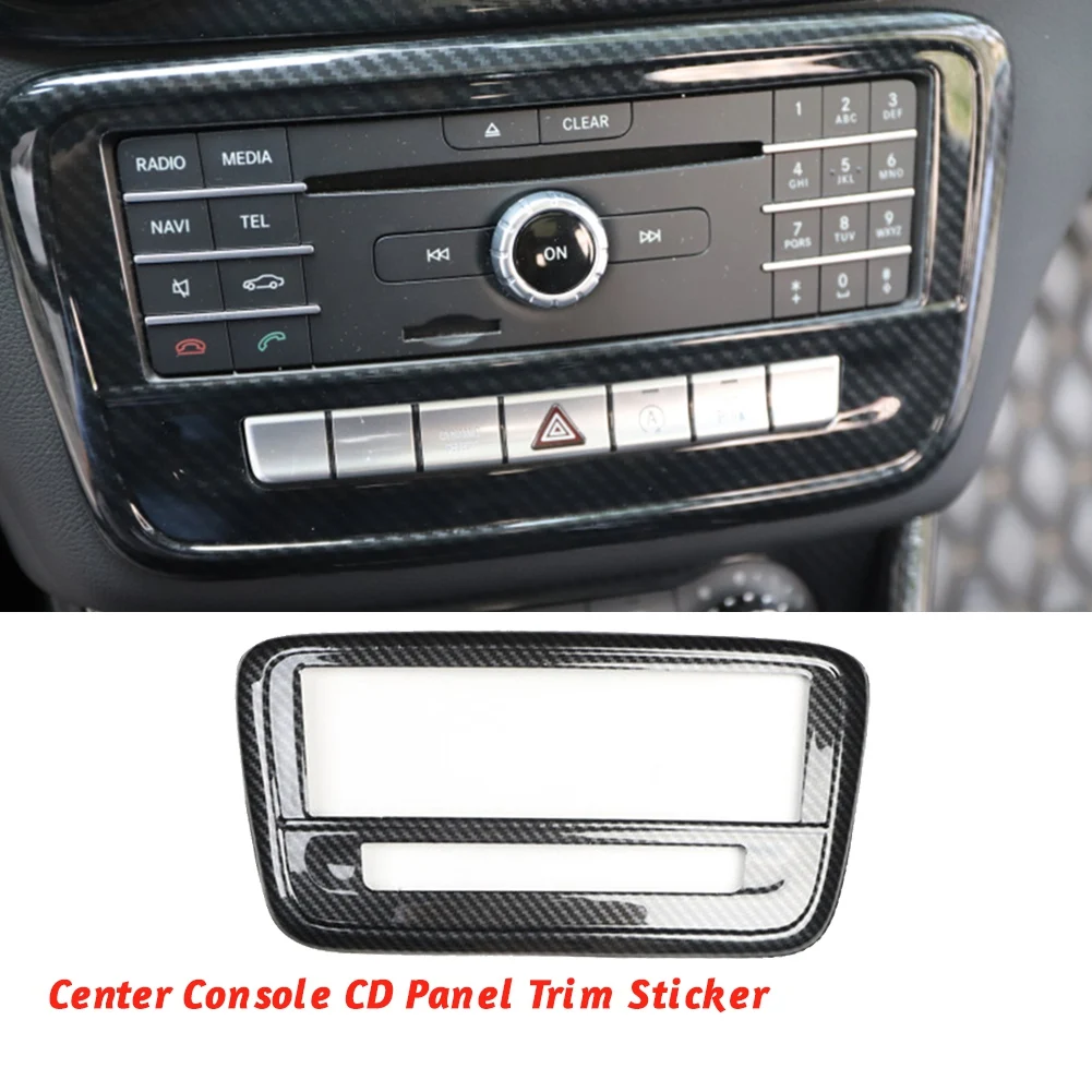 Leading-Edge-Car Center Console Air Conditioner CD Panel Trim Sticker For Mercedes Benz W176 CLA C117 GLA X156 2013-2019 Replace
Leading-Edge-Car Center Console Air Conditioner CD Panel Trim Sticker For Mercedes Benz W176 CLA C117 GLA X156 2013-2019 Replace