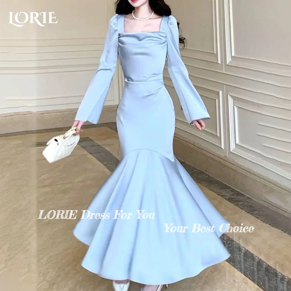 LORIE Modest Crepe Prom Dress Ruch Saudi Arabia Long Sleeve Sexy Floor Length Evening Dress Pleats Arabia Party Gown Customized
LORIE Modest Crepe Prom Dress Ruch Saudi Arabia Long Sleeve Sexy Floor Length Evening Dress Pleats Arabia Party Gown Customized