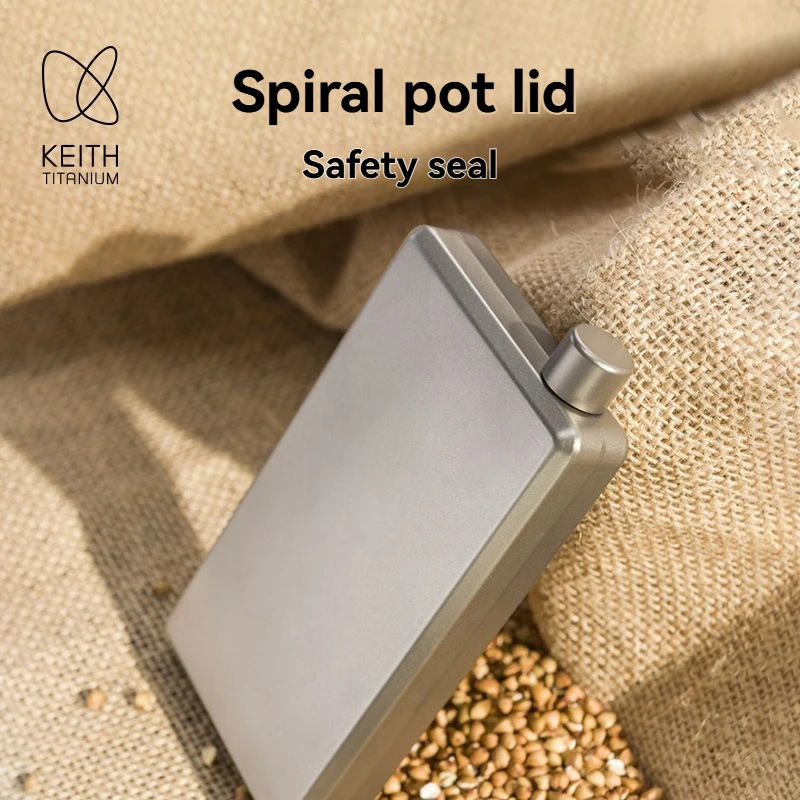 KEITH Titanium Wine Pot Outdoor Camping Portable Titanium Wine Pot Portable Mini Square Round Titanium Wine Pot
KEITH Titanium Wine Pot Outdoor Camping Portable Titanium Wine Pot Portable Mini Square Round Titanium Wine Pot